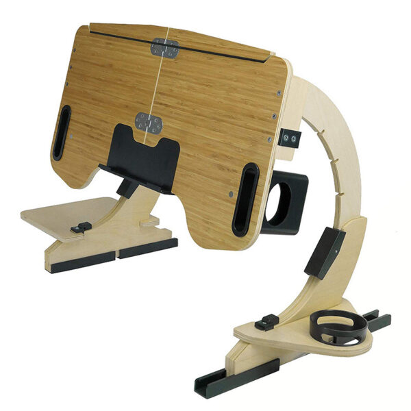 Playing Computer Table Lying On The Bed Wooden Folding Adjustable Angle - Image 4