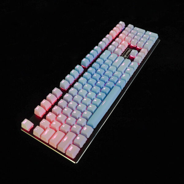 Rainbow Blue Enchantress Big Carbon 109-Key Mechanical KKeyboard Keycap - Image 4