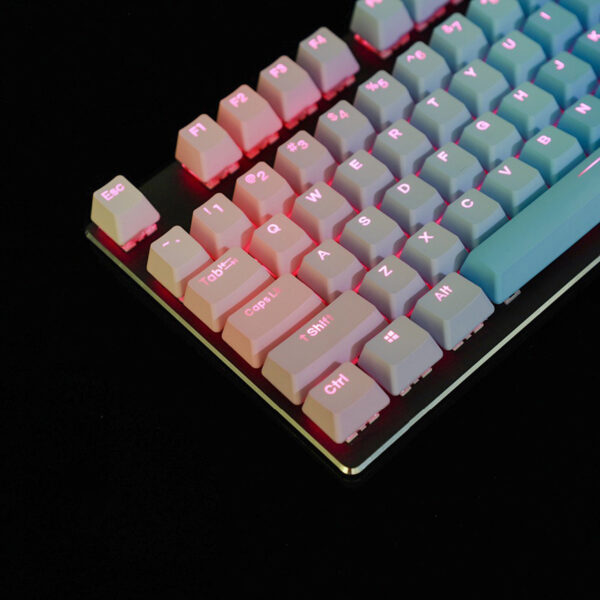 Rainbow Blue Enchantress Big Carbon 109-Key Mechanical KKeyboard Keycap - Image 9