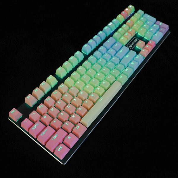 Rainbow Blue Enchantress Big Carbon 109-Key Mechanical KKeyboard Keycap - Image 7