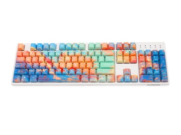 Five-Sided Sublimation Sunset Keycap Oem Keycap Mechanical Keyboard Customization - Image 4