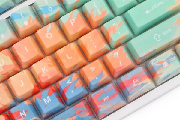 Five-Sided Sublimation Sunset Keycap Oem Keycap Mechanical Keyboard Customization - Image 2