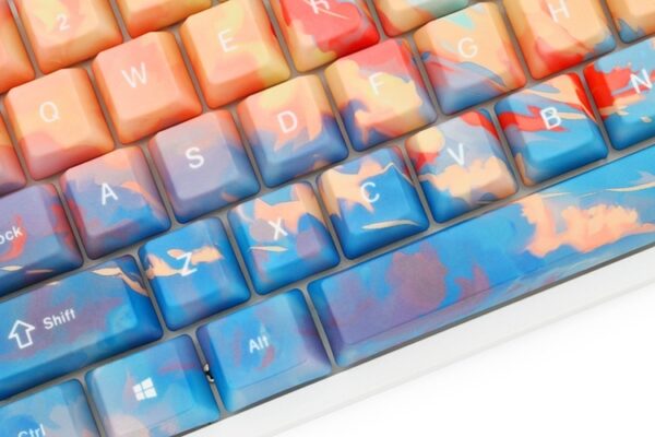 Five-Sided Sublimation Sunset Keycap Oem Keycap Mechanical Keyboard Customization - Image 5