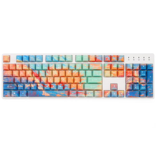 Five-Sided Sublimation Sunset Keycap Oem Keycap Mechanical Keyboard Customization - Image 3