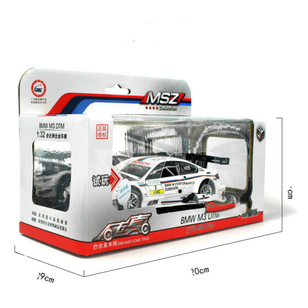 Caipo Alloy Pull Back Car Model M3dtm Concept Racing Car - Image 3