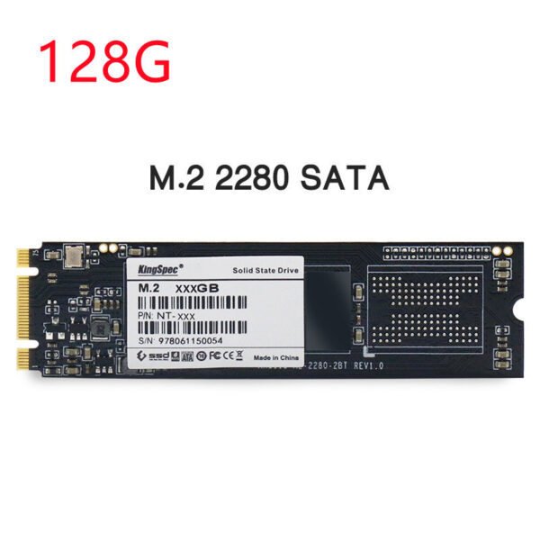 KingSpec M.2 NGFF 2280 SATA 128G 256G SSD Solid State Drive - Image 7