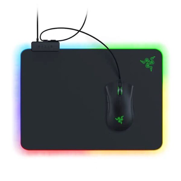 Razer Firefly Hard V2 RGB Game Mouse Pad Can Customize The Built-in Cable Non Slip Rubber Base - Image 3