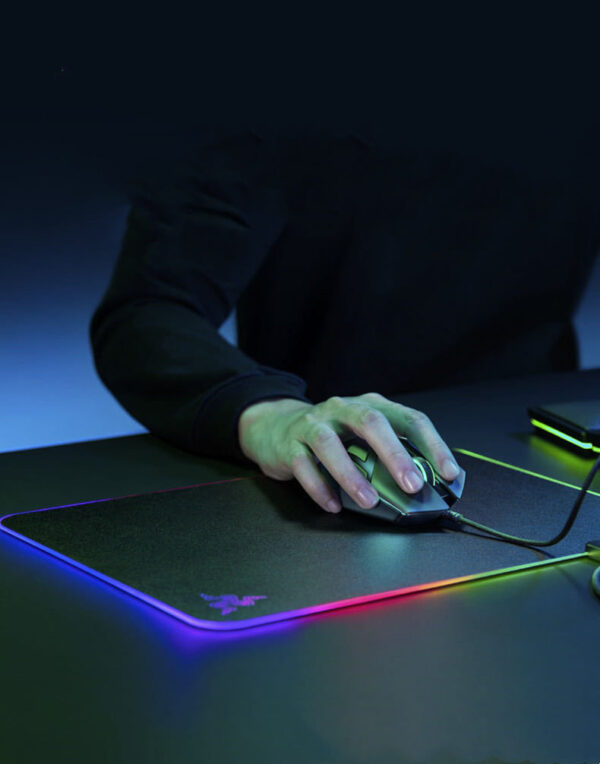 Razer Firefly Hard V2 RGB Game Mouse Pad Can Customize The Built-in Cable Non Slip Rubber Base - Image 5