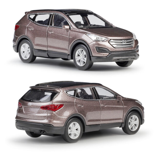 Hyundai Shengda Hyundai Santafe Simulation Alloy Car Model Pull Back CaR - Image 5