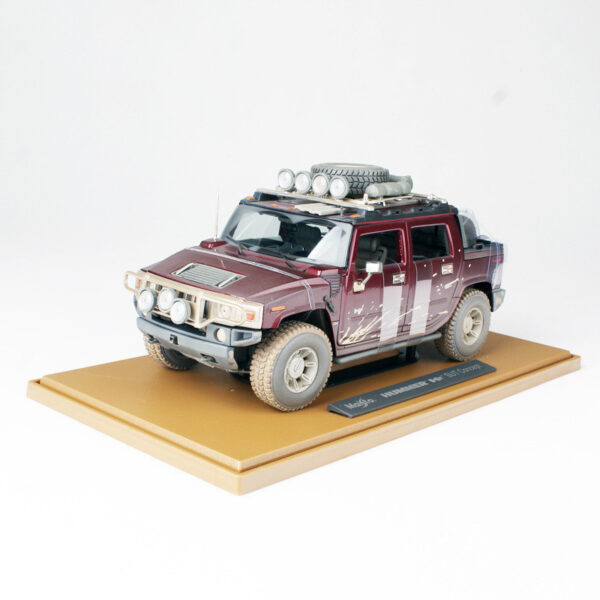 Hummer 2003 H2 Suv Simulation Alloy Car Model Simulation Alloy Car Trim - Image 6