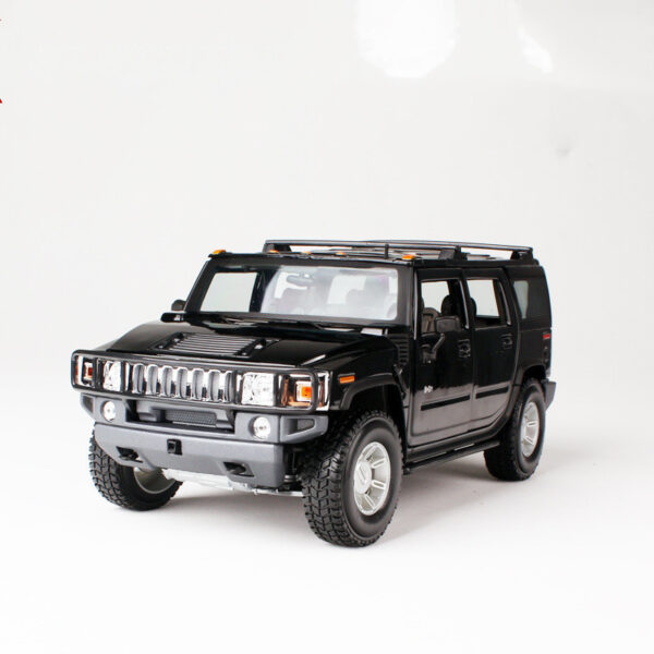 Hummer 2003 H2 Suv Simulation Alloy Car Model Simulation Alloy Car Trim - Image 2
