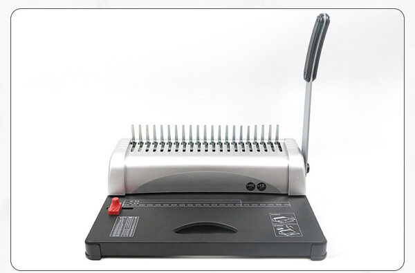 A4 Clamp Strip Punching Machine 21-Hole Bidding Book Binding Machine 10-Hole Apron Clamp Strip Binding Machine - Image 3