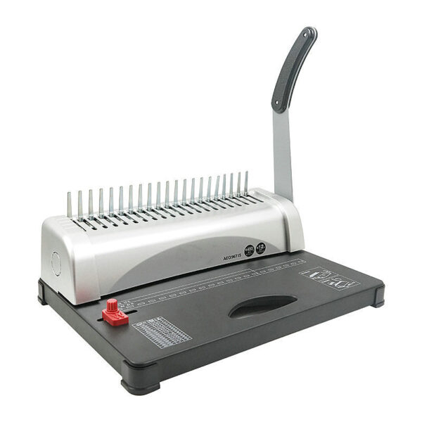 A4 Clamp Strip Punching Machine 21-Hole Bidding Book Binding Machine 10-Hole Apron Clamp Strip Binding Machine - Image 5