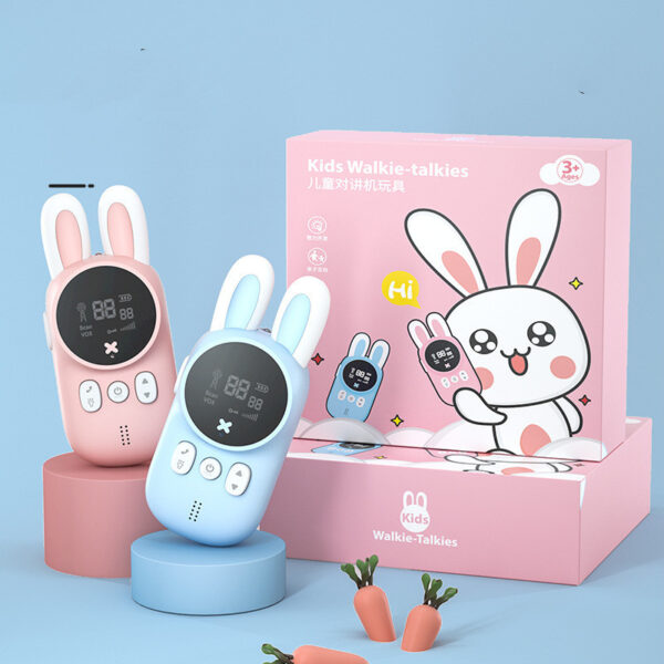 Rabbit Children's Walkie-Talkie Handheld Wireless Call - Image 4