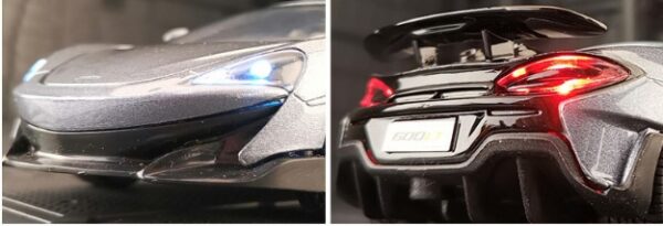 Simulation McLaren 600LT Alloy Car Model Children's Metal Toy Car - Image 3