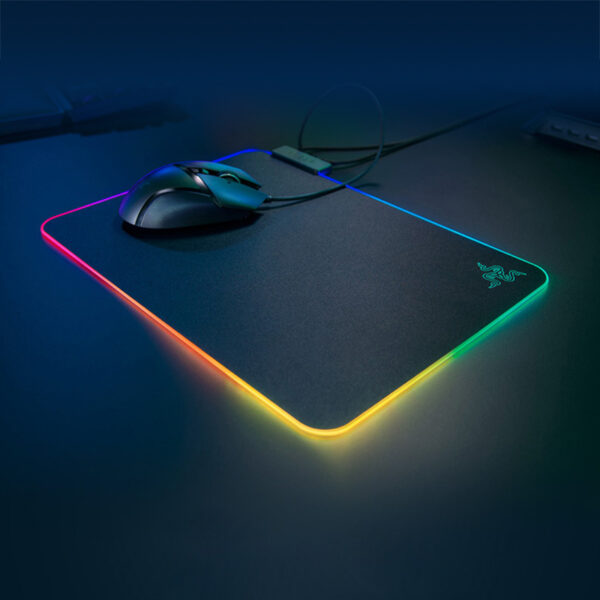 Razer Firefly Hard V2 RGB Game Mouse Pad Can Customize The Built-in Cable Non Slip Rubber Base - Image 2