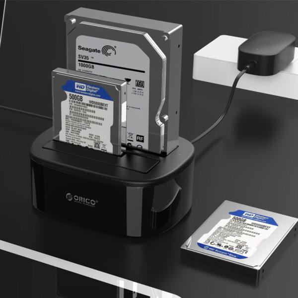Mobile Hard Disk Box Holder Offline Copy Notebook Hard Disk Holder - Image 3