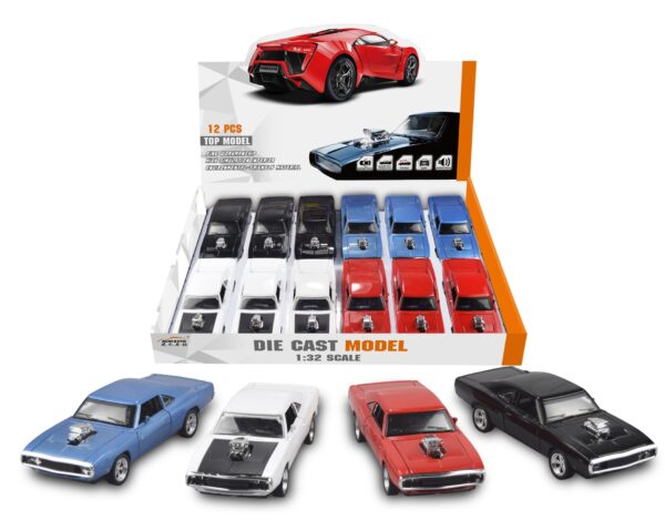 Dodge War Horse Simulation Alloy Car Model Children's Toy Car - Image 3