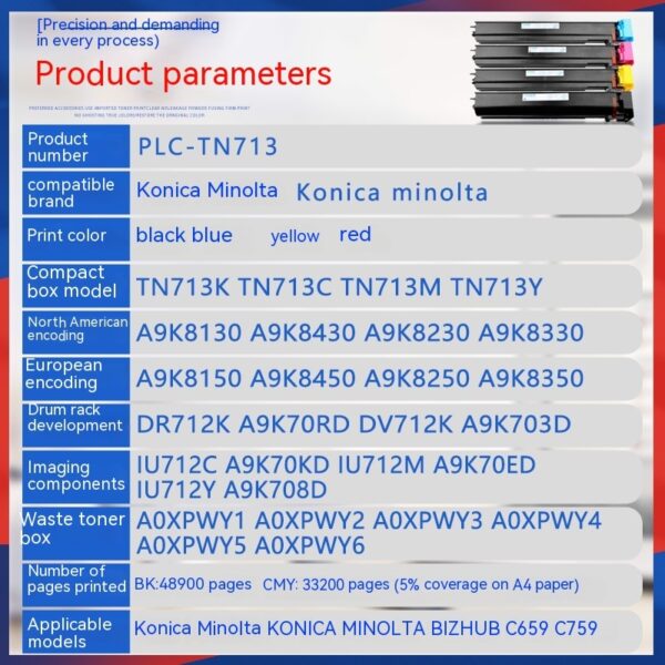 MND Powder Box Copier Cartridge Toner Cartridge Development Unit - Image 8