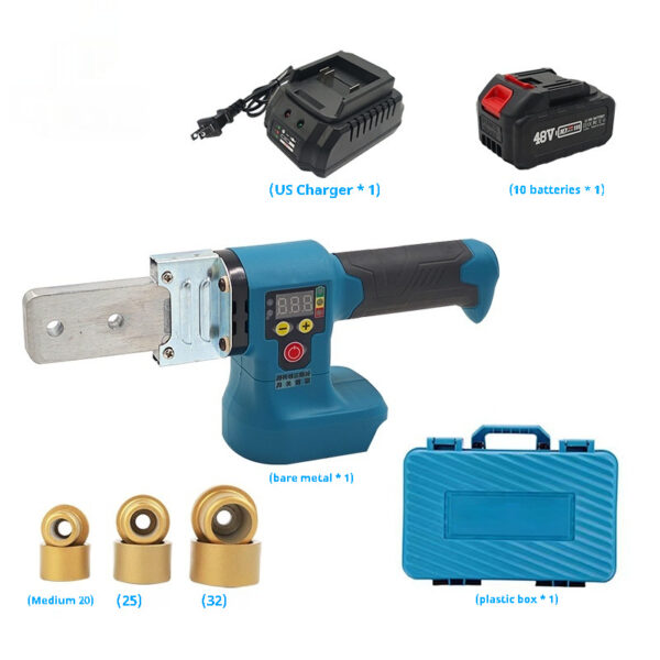 Lithium Battery Hot-melt Machine Wireless Rechargeable Dedicated Welding Pipe Machine - Image 3