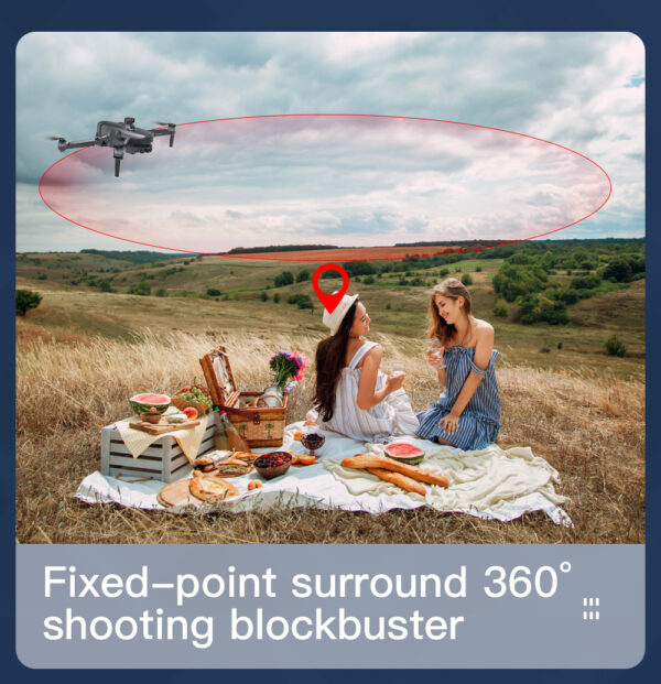 SG908MAX Kun 2 Upgrade Image Transmission Aerial Photography UAV GPS Quadcopter - Image 2