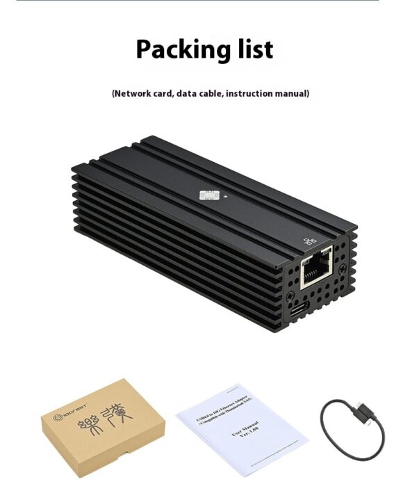 Leyu USB4 Nic 10G Compatible With Lightning 10 Gigabit Electrical Port - Image 5