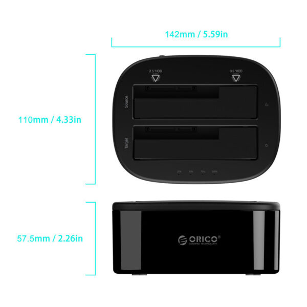 Mobile Hard Disk Box Holder Offline Copy Notebook Hard Disk Holder - Image 5