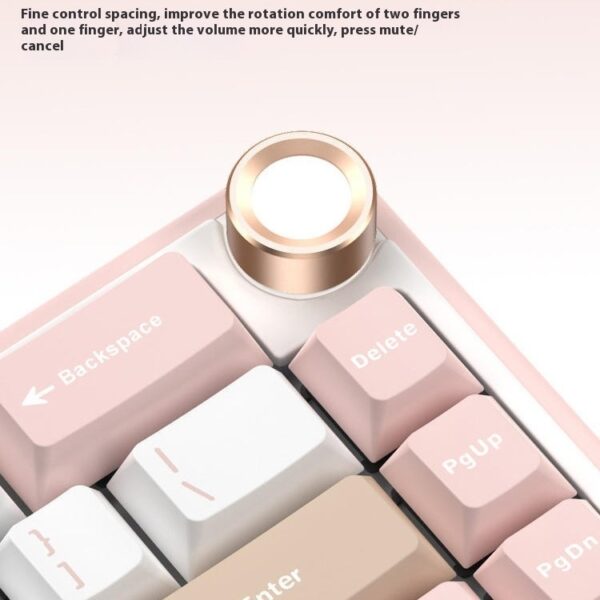 Mechanical Keyboard RGB Portable Wireless Bluetooth - Image 2