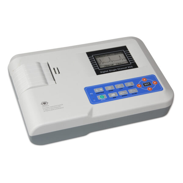 CONTEC Digital 1 Channel 12 Lead ECG Machine EKG Electrocardiograph ECG100G Printer - Image 6