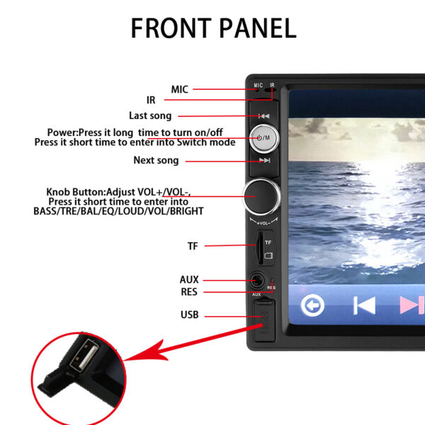 Car MP5 player - Image 4