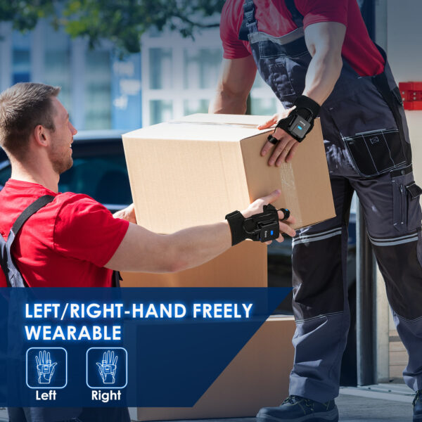 Portable Two-dimensional Wrist Barcode Scanner Gloves Bluetooth Scanner - Image 3