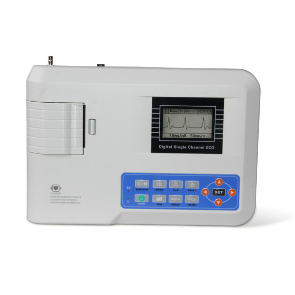 CONTEC Digital 1 Channel 12 Lead ECG Machine EKG Electrocardiograph ECG100G Printer - Image 2