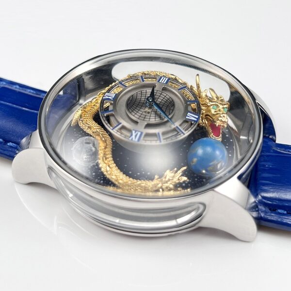 Quartz Sapphire Round Celestial Watch - Image 3