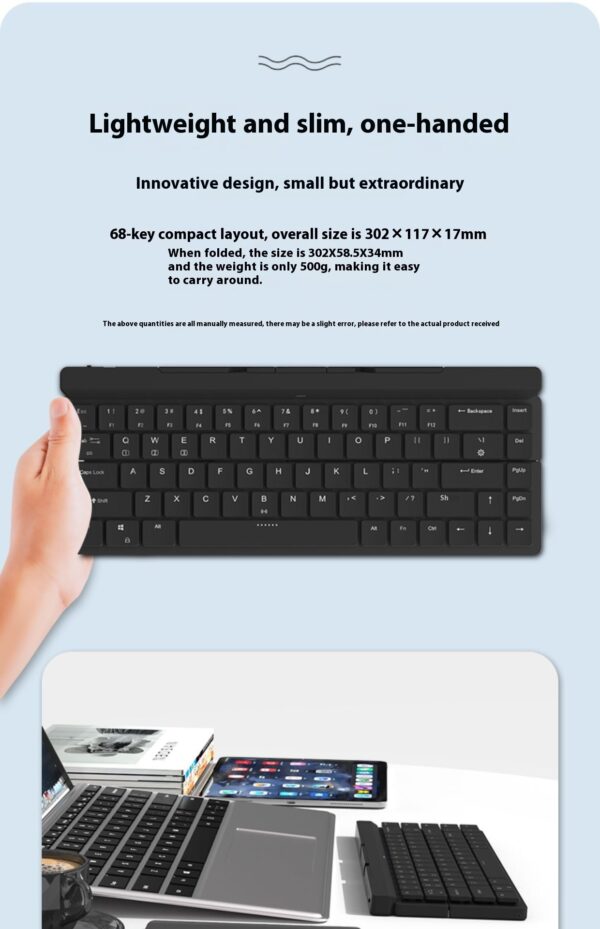 RK925 Bluetooth Mechanical Keyboard Low Axis Computer Cellphone Tablet Universal Keyboard - Image 7
