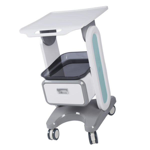 Medical Trolley Cart Large Countertop Single Drawer 50kg Bearing Beauty Salon Rolling Cart for Laboratory Dental Clinic - Image 3