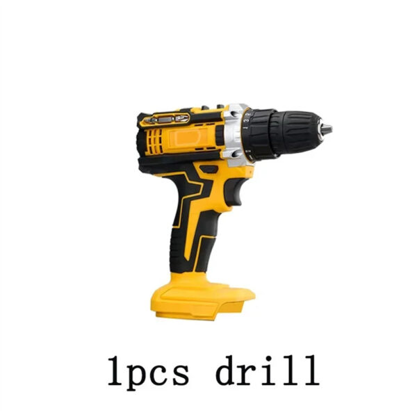 Brushed Impact Drill Lithium Battery High Torque Industrial Grade Hand Drill