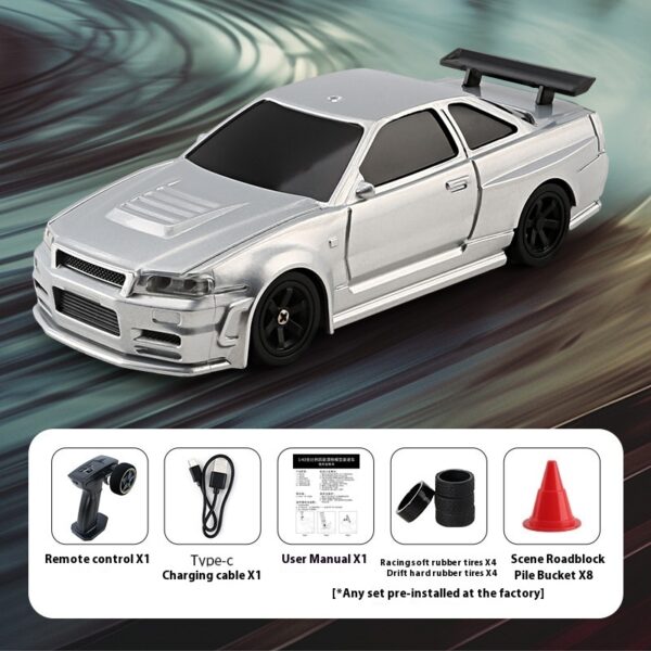 Four-wheel Drift Car Indoor Endurance Mini Rc Remote Control Car - Image 4