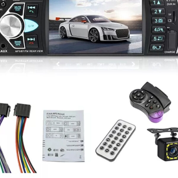 4.1-inch High-definition Car Bluetooth Car Plug-in Machine