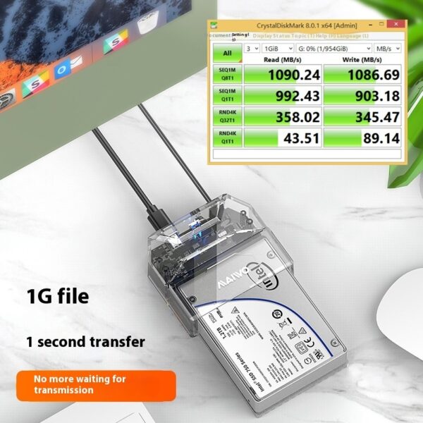 Readwrite Seat External Storage Hard Disk Reader - Image 3