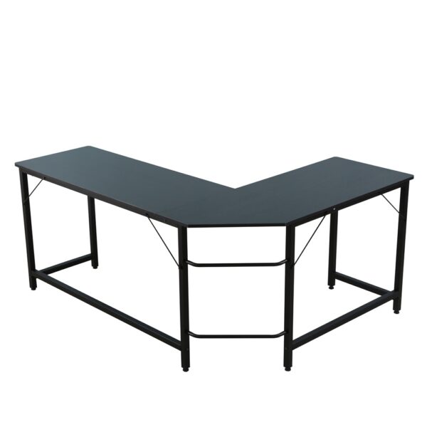 Modern Design L-Shaped Desk Corner PC laptop Computer Table Study Home Office Wood - Image 2