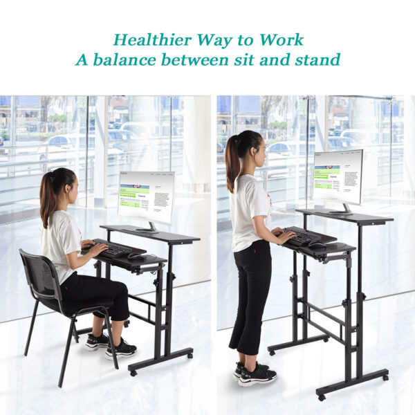 Multi purpose Height Adjustable Laptop Desk Table - Image 5