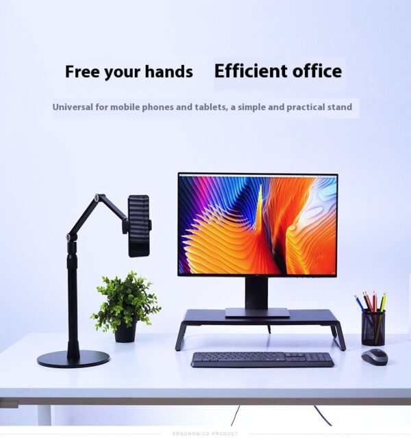 Lazy Desktop Bedside Vertical Shooting Live Broadcast Telescopic Lifting Rack - Image 9