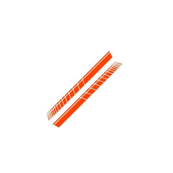 Modified Rear Gear Scratch-resistant Car Body Sticker Car Black 3D Special Stickers Car Decoration Striped Stickers - Image 10