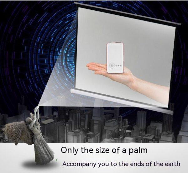 M6S Miniature Portable Smart DLP Android Projector 32G Memory Smart Phone Projector - Image 6