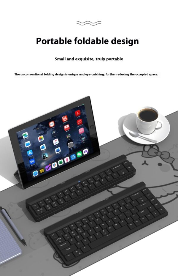 RK925 Bluetooth Mechanical Keyboard Low Axis Computer Cellphone Tablet Universal Keyboard - Image 5