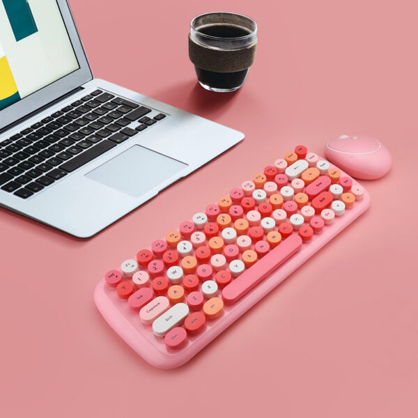 Office Mini Wireless 2.4G Keyboard Mouse Set - Image 6