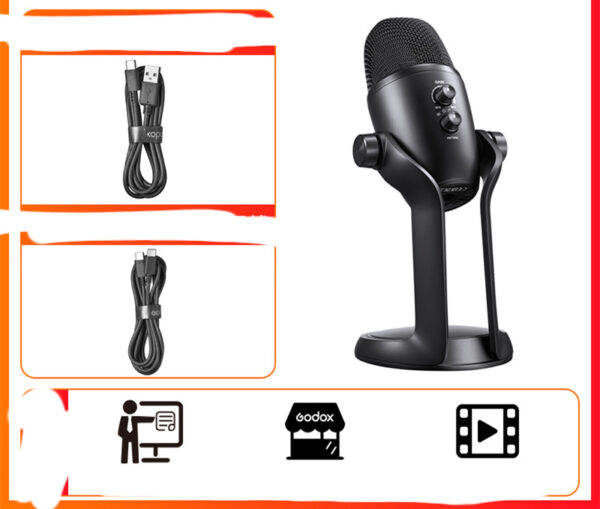 K Song Noise-cancelling Microphone Plug And Play High-level Compatibility - Image 5