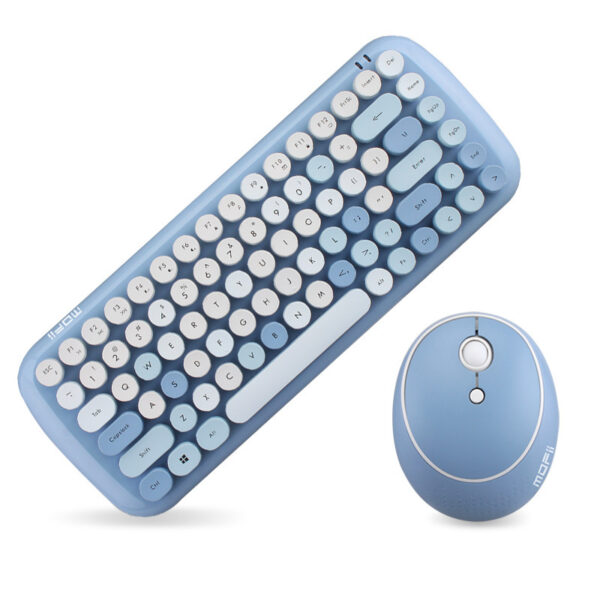 Office Mini Wireless 2.4G Keyboard Mouse Set - Image 2