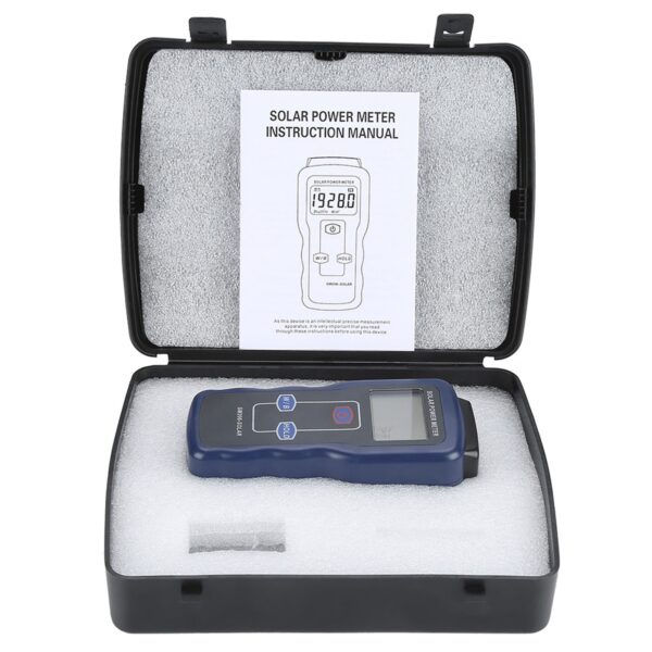 SM206 Digital Solar Power Meter Sun Light Radiation Measuring Testing Instrument - Image 3