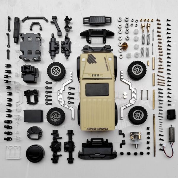 Mini Simulated Climbing Car Four-wheel Drive Model Car - Image 9